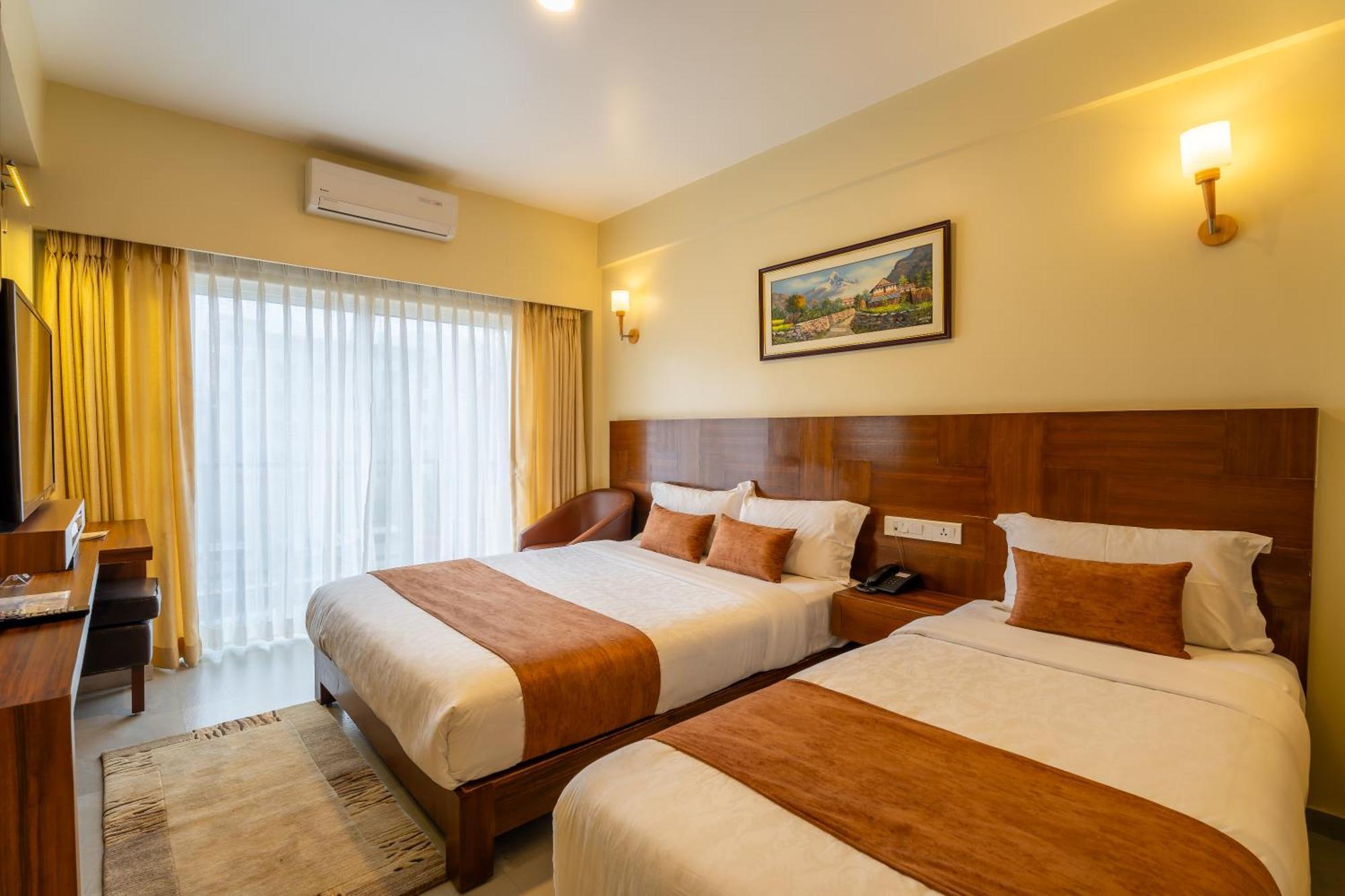 Hotel Haven O' Ganga Pokhara Exterior foto